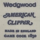 Wedgwood American Clipper 6pc Game Cock 1850 6 25 d Bread Butter Plates 1971-91