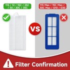 Vacuum Cleaner  Filter Filter Roller Brush Spin Side Brushes Attachment