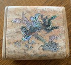 Chinese Hard-stone Abalone Inlay Cigarette Box  Mid-20th Century