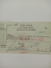 Lucille Ball  i Love Lucy desi Arnaz Original Bank Check Dated April 7th  1959