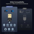 Usb Bluetooth 5 0 Wireless Stereo Audio Music Adapter Dongle Receiver For Tv Pc
