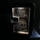 New Liquid Death Led Mini Fridge 9 Can Compact Lightweight   Portable