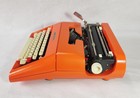 Olivetti Lettera 35 Orange Vintage Retro Design Typewriter  Excellent Condition