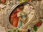 Antique Victorian Valentine Card Paper Lace Die Cut Token Of Esteem