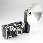 Argus C3 35mm Rangefinder Camera   Flash Gun   Manual In Vintage Box