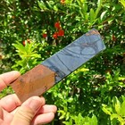 11 170 Natural Multi Blue Obsidian Preforms Slab For Knapping Knife Arrowhead