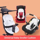 Baby Stroller Cushion Car Seats Insert Baby Head Neck Support Pillows Breathable