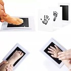 Baby Handprint Footprint Kit Ink Pad Newborn Diy Photo Frame Gift Safe Clean