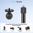 Motorcycle Camera Mount Bike Handlebar Clamp Holder Selfie Stick For Insta360 X4