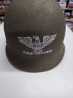 U s  M1 Steel Helmet W  Liner     Hand Painted    3rd Bulldog Brigade        Reenactor