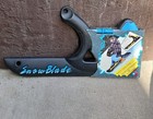 Vintage 90 s Sno-ski Snowblade Seated Sled Plastic Blow Mold Rare