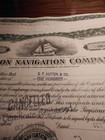 50 Matson Navigation Company Stock Certificates   Smith Barney  E f  Hutton