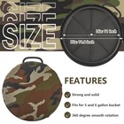 2 Pack 5 Gallon 11 Inches  l  X 11 8  w  X Thick  Green Camouflage