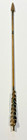 Antique Native American Arrow  Stone Tip  Feathers  Sinew  Painted Designs    E2