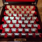 50 Years Of Us Nickels Pcs Set In Display Box V  Buffalo And Jefferson 1883-1953