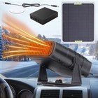 40w Portable Solar Panel Coop Heaters Mono Solar Drying Heating Pet House Warmer