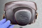 Vintage Leica Camera Brown Leather Hard Case Ernst Leitz Wetzlar M2 M3  empty 