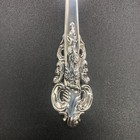 Vintage Godinger Baroque Silverplate Flatware Teaspoons 6 15  Inch Set Of 4