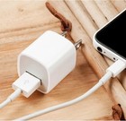 5x White 1a Usb Power Adapter Ac Home Wall Charger Us Plug For Iphone 5 6 7 8 X
