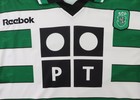 Reebok S Green Scp Sporting Club Cp Portugal Lisbon Futbol Soccer Jersey