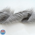 Cnsupmk Plush Faux Fur Fabric Precut Strips Fluffy Fuzzy Craft Furr For Craft
