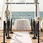 4 Pack Stanchion Post With Black Velvet Rope  Crowd Control Stanchions Poles