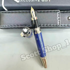 Montblanc Writers Edition Antoine De Saint-exupery Blue Fountain Pen W  Case