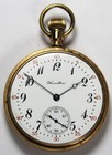 1919 Hamilton 974 16s 17j Gold Filled Pocket Watch - Runs