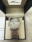 Victorinox Swiss Army Quartz White Dial Date 40mm Ss Bracelet 100m Box