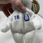 Peyton Manning  18 Indianapolis Colts Beanie Plush Bear Salvino s Bammers New