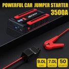12v Car Jump Starter 3500a Booster Jumper Power Bank Battery Charge Lcd Display