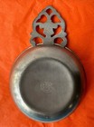 Vintage Royal Holland Daalderop Pewter Dish With Porringer Handle 6  Wide