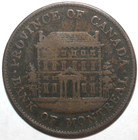 Canada - Half Penny Bank Token 1842 - Km    tn18 - Bank Of Montreal 1 2