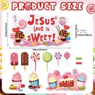 21 Pcs Halloween Candyland Trunk Or Treat Car Decorations Kit Religious Jesus  L