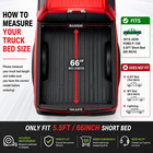 5 5ft 4-fold Hard Truck Bed Tonneau Cover For 2015-2026 Ford F150 F-150 On Top