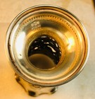 Antique X-rare 1899 Gorham Sterling Silver Repousse Floral Vase Victorian 6    Ht