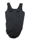 Girl Motionwear Solid Black Dance Gymnastics Leotard Size Small Child Sc 4-6