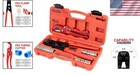 Pex Clamp Tool Kit With Cutter Rings For Plumbing  All-in-one Crimping Solution