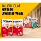 Froth-pak 630 Spray Foam Insulation Kit  Class A Fire-rated