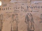 1920s Antique Sewing Pattern Butterick Mccalls With Vintage Handkerchiefs Decor
