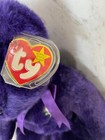 Rare Ty Beanie Original Buddy Baby 1998 Princess Diana Plush Bear 14    White Rose