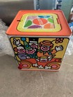 Works  Vintage 1968 Tin Mattel Clown Jack In The Box Toy Wind Up 1960s Pops  