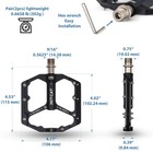 Mountain Bike Pedals Flat - Mtb Pedals Flat  Bicycle Pedals  Road Bike Pedals   