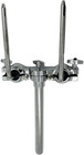 Double Tom Holder Double Tom Arm Clamp Stand Adjustable L Rod Ball Tom Drum Moun