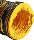 Mounto 25ft 8 Inch Flexible Duct Hose Pvc Ventilation Ducting Exhaust Fan Hvac H