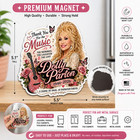 Dolly Parton Magnet Memorial Tribute Magnet 5 5  Remembrance Ccm106