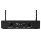 Uhf Professional Dual Wireless Vocal Microphone System For Shure Sm58 Handheld
