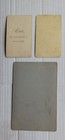 Lot Of 3 - Antique Circa 1870 - 1905 Cdv Photo Lot Julius Hall 