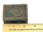 Antique Brass Biltmore   Script B Hotel Advertising Vesta Match Safe Holder  