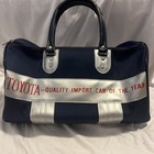 Vintage 80 s Toyota Servco Hawaii Duffle Bag Blue Red 25 Years 25th Anniversary